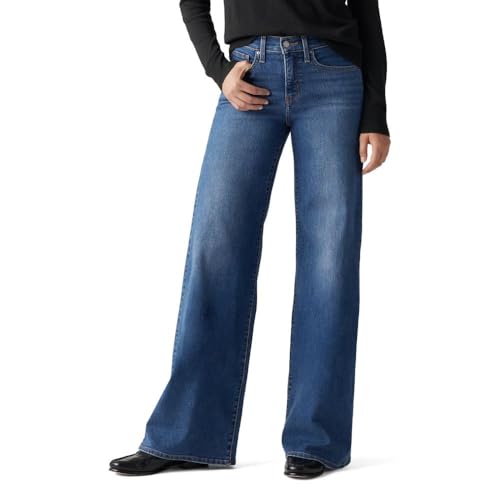 Levi's Women's 318 Shaping Wide-Leg Jeans (Also Available in Plus), (New) Clever Girl, 31