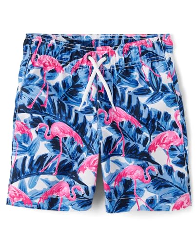 The Children's Place,Boys,Swim Trunks,Tidal Flamingo,Small