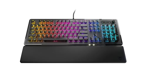 🔥 STARKER PREIS (-35%) Turtle Beach Vulcan II – Mechanische PC Gaming-Tastatur, Tactile Titan II Schalter, beleuchtete Tasten, abnehmbare Handballenauflage, DE Layout