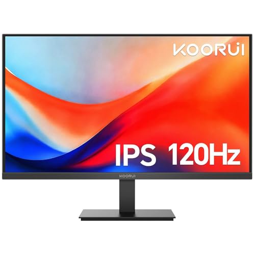 (-18%) KOORUI E2411K 24 Zoll Monitor, 144Hz FHD IPS PC Monitor, 99% SRGB Adaptive Sync Eye Care Bildschirm, VESA 100x100mm