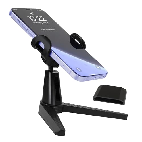 ZEBRONICS MS60, Mobile Holder, Upto 6.9 inches, 360° Rotatable, 120° Tilt Adjustment, Lightweight & Handy, Cable Management, Wall Mountable, Compatibl