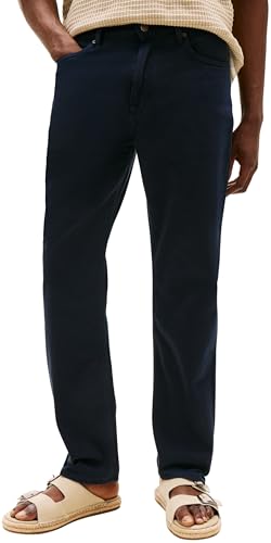 🔥 SELTEN SO GÜNSTIG (-77%) Tommy Hilfiger Herren Jeans Hose Regular Mercer Mid Rise, Blau (Desert Sky), 28W/36L