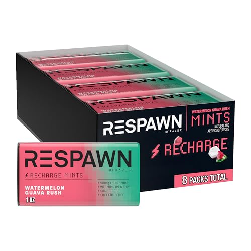By Razer Sugar Free Mints Watermelon Guava 1 Oz Pack Of 8 Or Travel