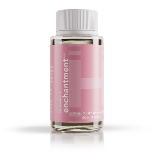 Homedics SereneScent Enchantment Home Fragrance Oil, 120 ml, for use with Homedics SereneScent Waterless Diffuser (ARMH-970/973), Clean & Natural Everyday Collection