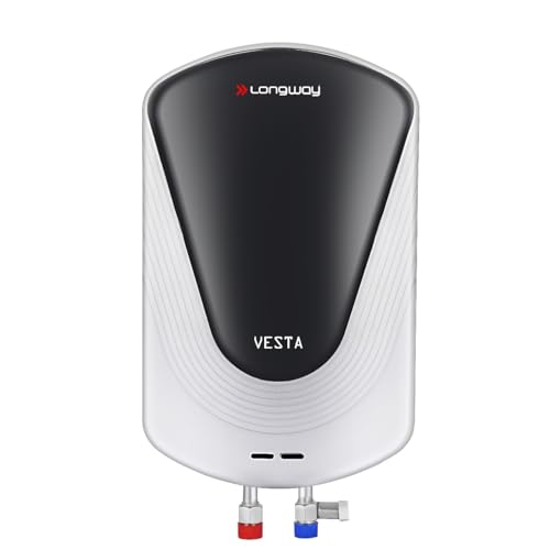 Longway Vesta 5.5 Liters 5 Star Rated Instant Water Heater for Home with Advanced Multi-Layered Safety System & Anti-Rust Coating |Suitable for Kitche