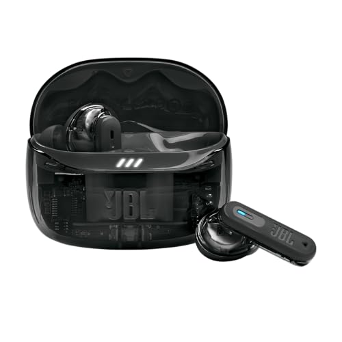 (-31%) JBL Tune Beam 2, Kabellose Kopfhörer mit Noise-Cancelling, Ghost Schwarz