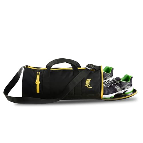 30 L Duffle Bag | Gym Bags for Men & Women | Adjustable Shoulder Bag | Duffle Gym Bag | Water Resistant | Sports & Travel Bag with Shoe Compartment & 