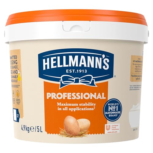 Hellmann’s Professional Mayonnaise, Catering Mayonnaise 5L, 1 x 5L