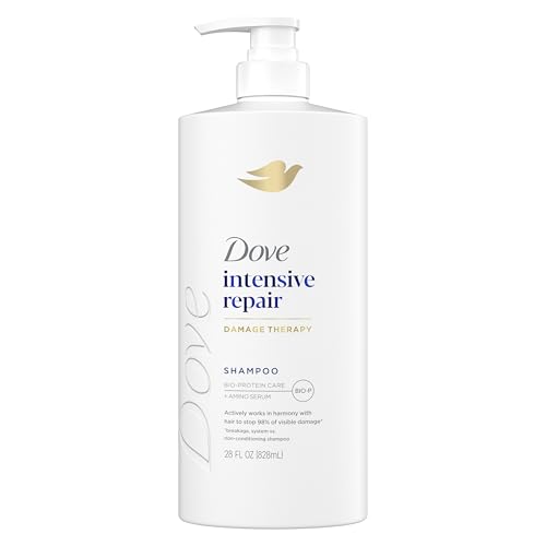 Dove Shampoo Intensive Repair for Damaged Hair with Bio-Protein Care Technology and Amino Serum 28 Fl Oz