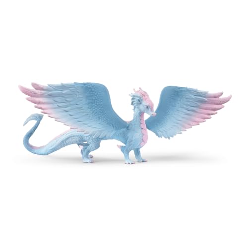 Schleich Bayala - Large, 13" Crystal Dragon Toy. Pretty, Movable Wing Fantasy Action Figure for Girls and Boys. Fun, Imaginative Play Fairy Figurine, Cute Mystical Toys for Kids Ages 5+, 70833