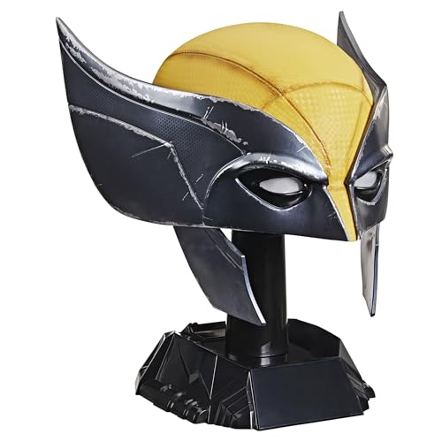 Marvel Legends Series Wolverine Premium Roleplay Mask, Movie Gear Collectibles for Adults