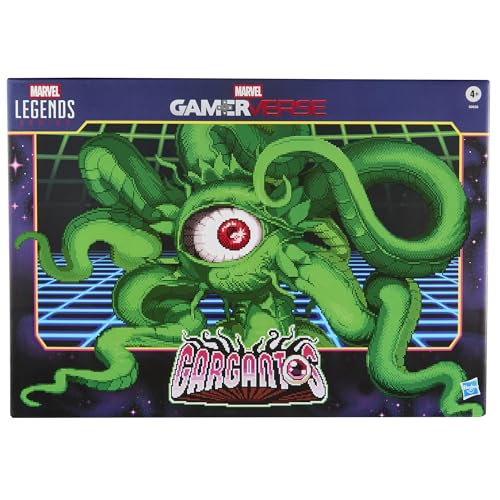 Marvel Legends Series Gamerverse Gargantos, Retro Video Game-Inspired Collectible 6-Inch Scale Action Figure