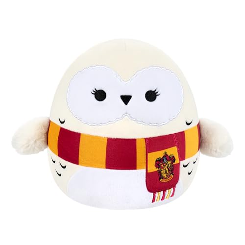 Squishmallows Original “Harry Potter” 10in Hedwig with Scarf Plush - Ultrasoft Official Jazwares Plush (Medium-Sized)