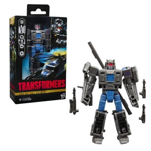 Transformers Age of The Primes Deluxe Class Combaticon Vortex, 5.5-inch Converting Action Figure, Robot Toys for Ages 8+