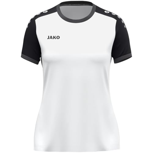 🔥 STARKER PREIS (-48%) JAKO Damen Trikot Dynamic, Kurzarm, weiß/schwarz/anthrazit, L