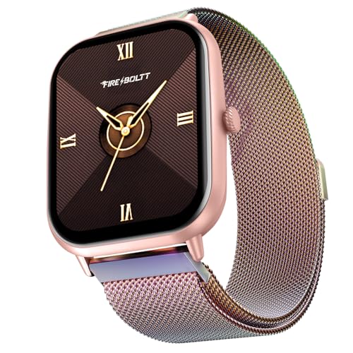 Fire-Boltt Ninja Call Pro Max Ultra Bluetooth Calling Smart Watch, 2.01" HD Display, 120+ Sports Modes, Health Suite, AI Voice Assistance, SpO2 Smartw