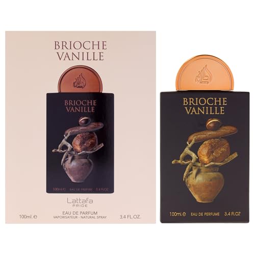 Lattafa Pride Brioche Vanille para Eau de Parfum Spray unissex, 100 ml