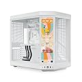 HYTE Y70 Touch Infinite Modern Aesthetic Gaming PC Case - Snow White