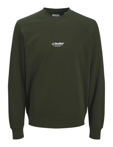 (-51%) JACK & JONES Gedruckt Sweatshirt Green X_L