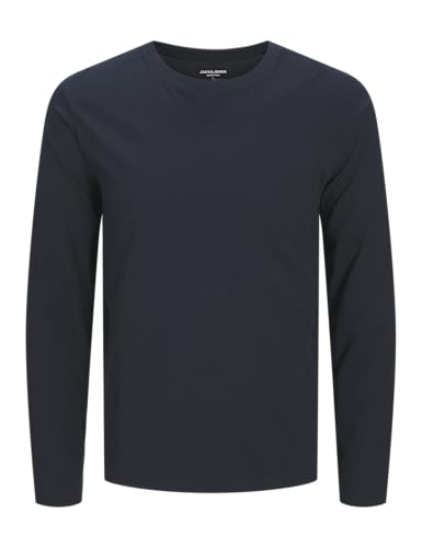 🔥 STARKER PREIS (-40%) JACK & JONES Male Langarm-T-Shirt Einfarbig Langarm-T-Shirt