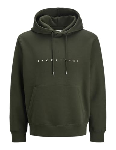 (-49%) JACK & JONES Male Kapuzenpullover Plus Size Logo Kapuzenpullover