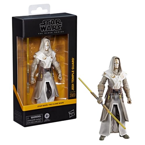 Star Wars The Black Series Jedi Temple Guard figura (15 cm) | Star Wars Boneco em escala de 15 cm da série Black (2025 Wave 3B) - Jedi Temple Guard #20