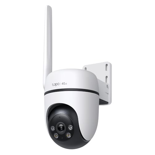 🔥 STARKER PREIS (-33%) Tapo C501GW 360° 4G LTE Überwachungskamera mit SIM-Kartenslot, kein WLAN erforderlich, Starlight farbige Nachtsicht, AI-Erkennung, DC/PoE-Stromversorgung, IP66, lokaler und Cloud-Speicher, kein WLAN