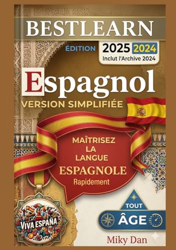 BestLearn 2024-2025 ESPAGNOL : Apprendre l'Espagnol facilement