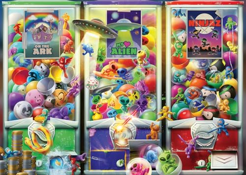 Ravensburger Animals, Aliens and Ninjas 1000 Piece Jigsaw Puzzle | Premium Puzzling Experience | Unique and Interlocking Fit | Handcrafted Tooling