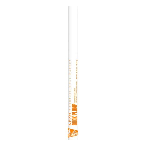 NYX PROFESSIONAL MAKEUP Duck Plump Plumping Lip Liner, Matte Pencil With Up To 10HR Wear, Ducking Clear (Clear Lip Liner)