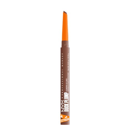NYX Professional Makeup Duck Plump Plumping Lip Liner, Lip Liner, Up To 10 HR Wear, Matte Finish, Fuller Lips, Natural Finish, Vegan. Cruelty-Free, Beige Boost,