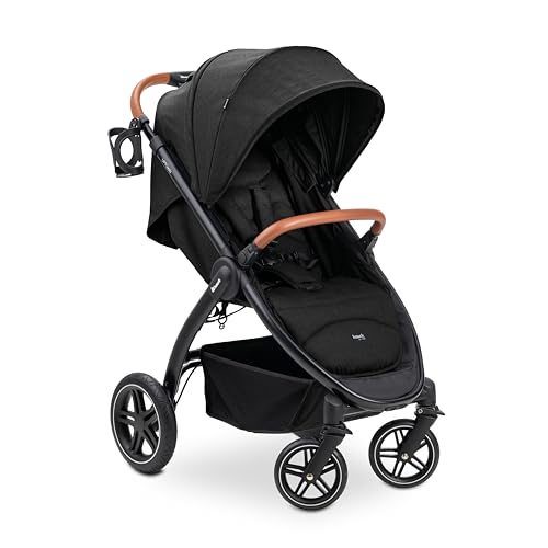 (-35%) Hauck Buggy & Sportwagen UpTown Black (mit Liegefunktion, Schieber höhenverstellbar, Einhand-Faltung) - Melange Black