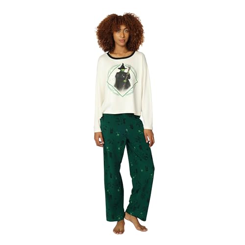 Wicked Women's 2-Piece Loose-Fit Pajama Set, Soft & Comfortable Nightwear for Adults