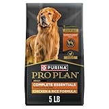 Purina Pro Plan Complete Essentials Shredded Blend Chicken and Rice Dog Food Dry Formula with Probiotics for Dogs - 5 lb.