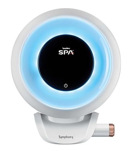Symphony SPA Geyser 10 Litre 5 Star BEE Rating Water Heater | Hair Fall Control Smart Geyser | PUROPOD Filter | 2KW Heating | Glassline Tank | Warrant