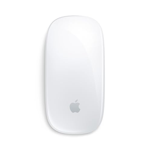 (-29%) Apple Magic Mouse: Bluetooth, wiederaufladbar. Kompatibel mit Mac oder iPad; Weiß, Multi-Touch Oberfläche (USB-C)