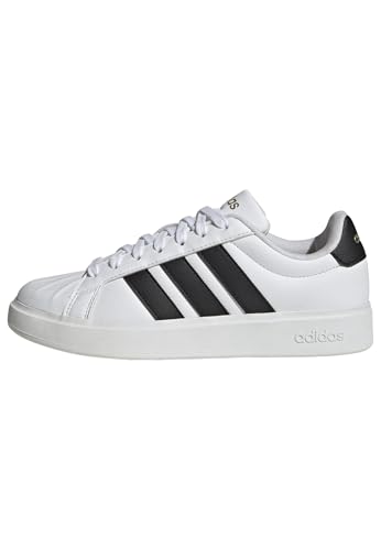 🔥 STARKER PREIS (-48%) adidas Damen Streettalk Shoes, FTWR White/core Black/Gold met., 40 EU
