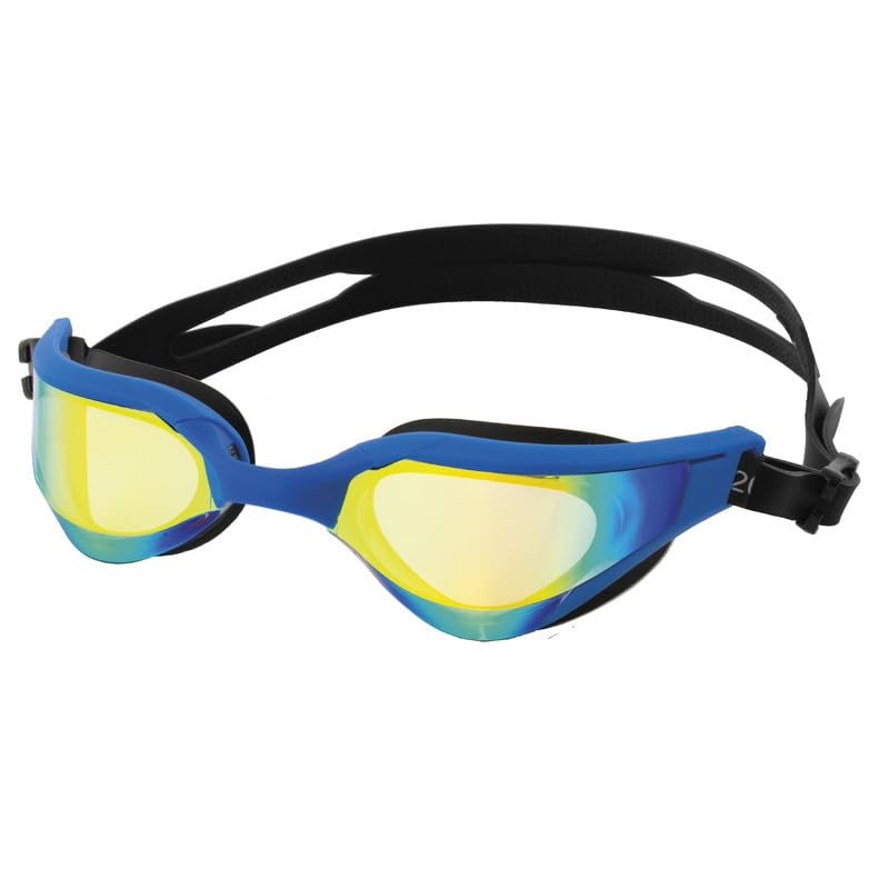 SEAC Rocket, an open water Swimming and Pool Goggles for Men and Women, black/blue LS