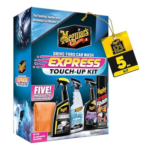 Meguiar&#x27;s Drive-Thru Car Wash Express Touch-Up Kit - The Perfect Car Detailing Kit for Touching Up After Running Th