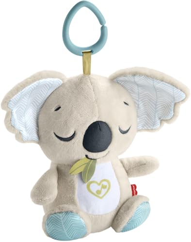 (-40%) Fisher-Price Baby-Spielzeug für unterwegs Koala-Spieluhr, Plüsch-Spieluhr mit weißem Rauschen und Musik für Neugeborene ab einem Alter von 0 Monaten, JBD65