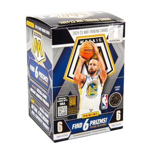 2024-25 Panini Mosaic Basketball Trading Cards Blaster Box
