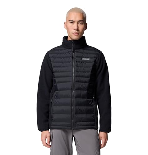 (-50%) Columbia Herren Juniper Peak Hybrid Jacke, Puffer Daunenjacke, Schwarz, M