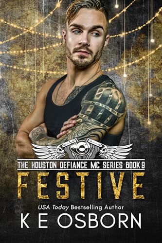 Festive book cover