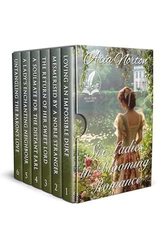 Six Ladies in Blooming Romance book cover