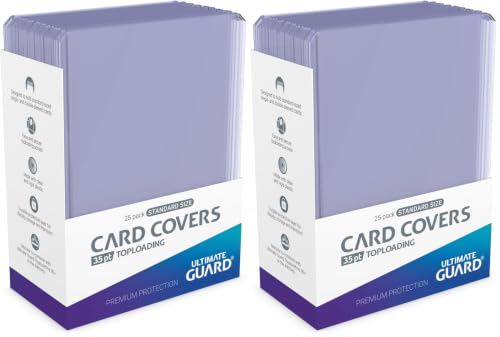 Ultimate Guard Couvertures de cartes à chargement par le haut 35pt (Lot de 2)