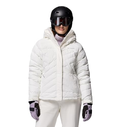 🔥 STARKER PREIS (-76%) Columbia Damen Lay D Down™ V Jacket Skijacke, Sea Salt, XL EU