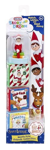 Little Tikes The Elf on The Shelf Santaverse North Pole Friends Collection, Storytime, Books, Audio Play Character, Gift and Toy for Toddlers and Kids Girls Boys Ages 3+ Years