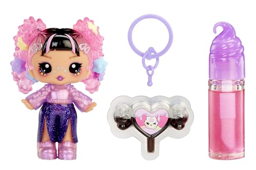 Yummiland Lip Gloss Doll: Sour Sweeties - Astrid Stars - Includes 1 Doll, DIY Lip Gloss + Removable Keychain, Cosmetic Play, Collectible, Suitable for Children Ages 4+