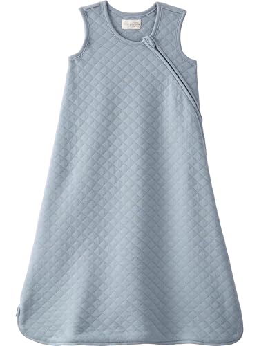 little planet by carter's Baby Wearable Blanket made with Organic Cotton, Heather Gray, L