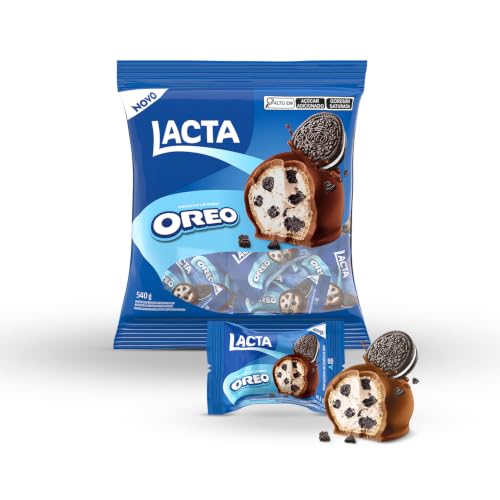 Lacta Oreo Wafer Recheado Sabor Chocolate Pacote 540g